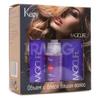 Набор Kezy Magic Life Volume Kit (шампунь +кондиционер +пудра)